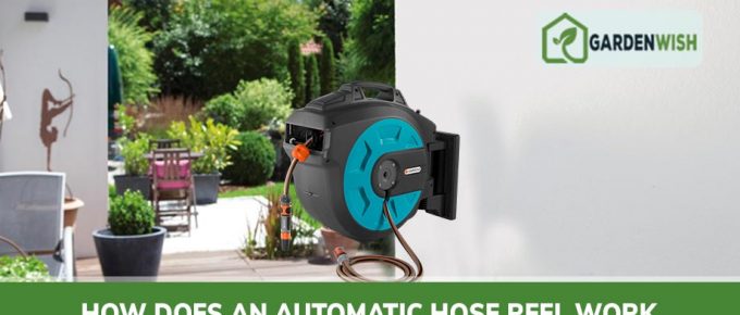 How does an automatic hose reel work