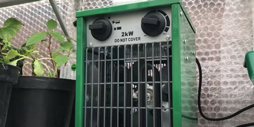 greenhouse electric heating system